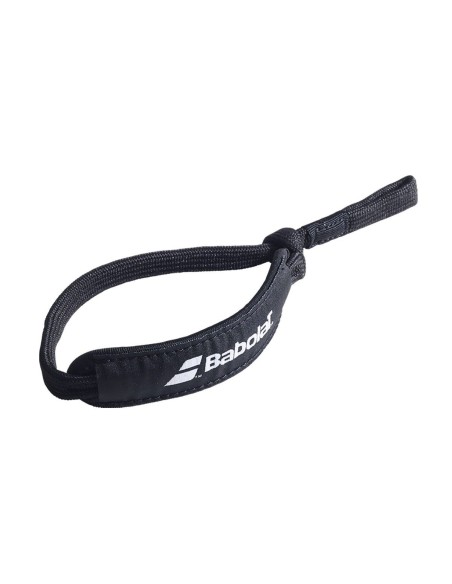 Cordon Babolat Wrist Strap Pad Negro | Ofertas de pádel